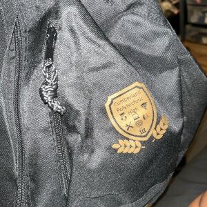 Black Crossover Shoulder Bag